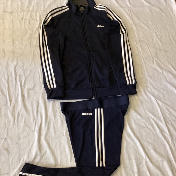 ADIDAS Zip Jacket & Track Leggings Pant (Size: Jacket = XL) Track Pants= L) NWOT - Picture 10 of 15